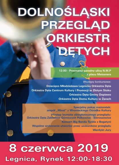 Dolnolski Przegld Orkiestr Dtych - plakat imprezy