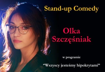 Olka Szczniak plakat stand-upu