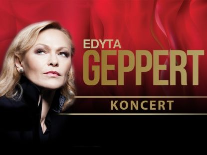 plakat koncertu Edyty Gepperd