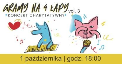 plakat reklamujcy koncert charytatywny 