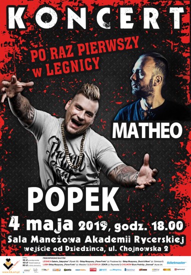 Popek koncert w Legnicy