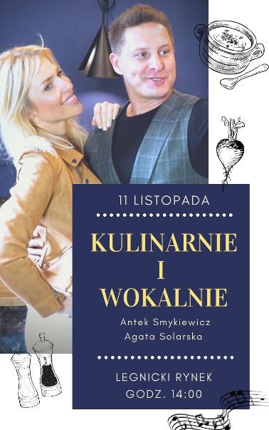 Antek Smykiewicz kulinarnie i wokalnie